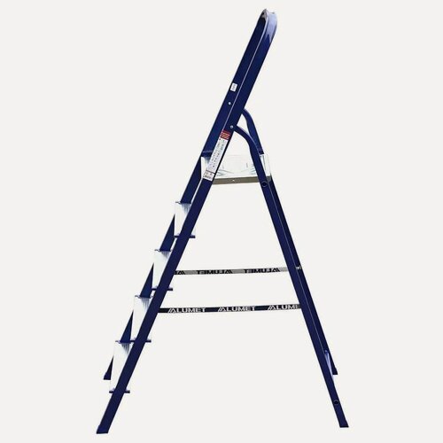 Изображение товара Стремянка ALUMET M8405, 5 ступеней, односторонняя, рабочая высота 3,12 м