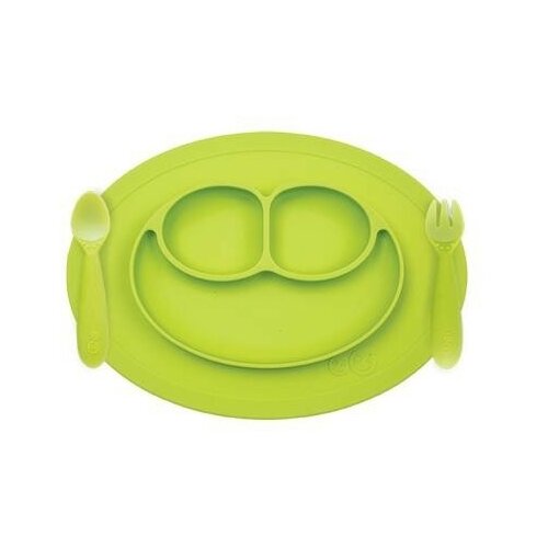 фото Комплект посуды ezpz mini feeding set, lime