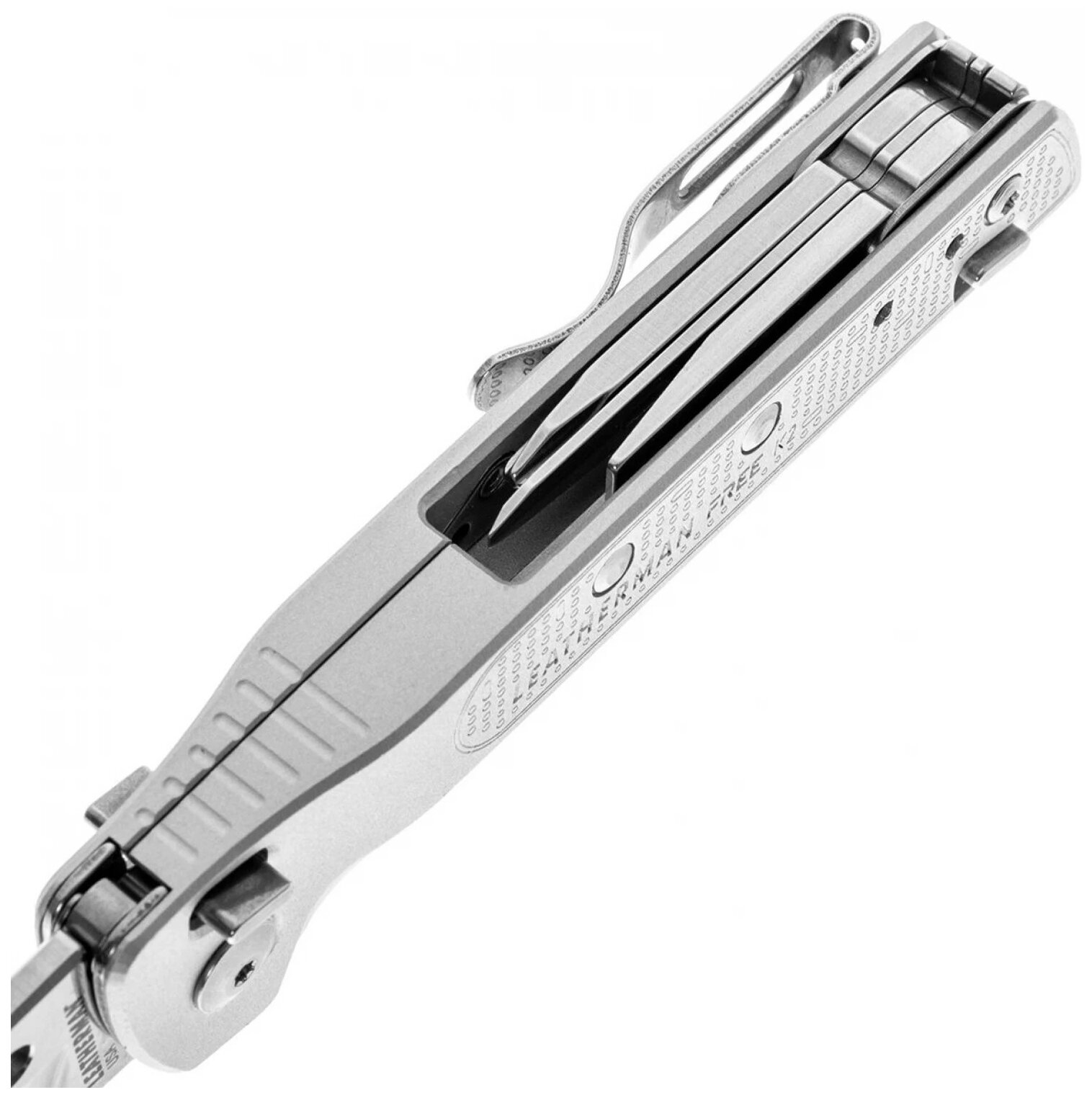 Мультитул LEATHERMAN Free K2X, 8 функций, серебристый [832654] - фото №4