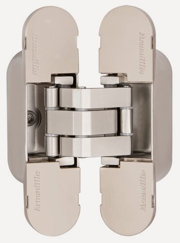 Изображение товара Петля универсальная, невидимая / Петля скрытой установки 1 шт U3D4000 SN (9540UN3D) матовый никель