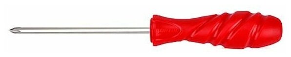 Отвертка крестообразная PH1 TOPTUL красная рукоять (FBAE0110)