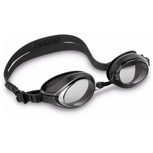 Очки для плавания Intex 55691, черный очки для плавания intex 55691 фиолетовый