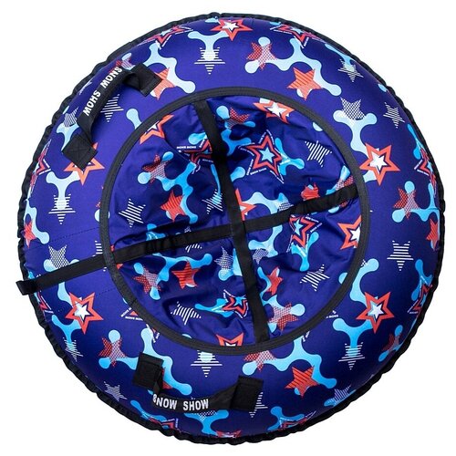 Санки надувные Тюбинг RT 7261 Snow Star Blue + автокамера, диаметр 118 см