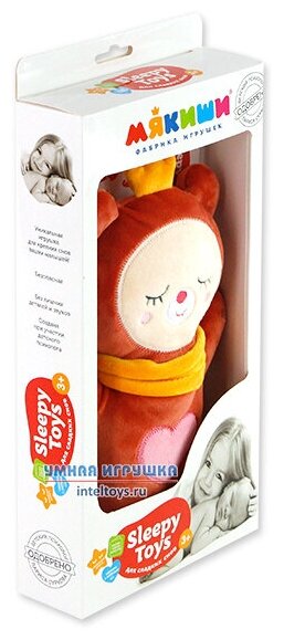 Игрушка Мякиши "Sleepy Toys" Мишка для сладких снов - фото №5