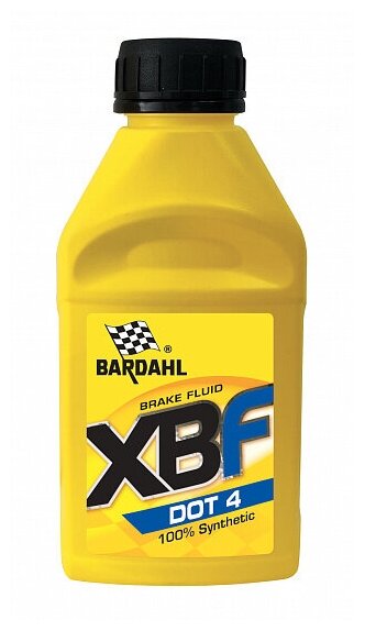 BARDAHL Тормозная жидкость XBF DOT 4, 0.45л