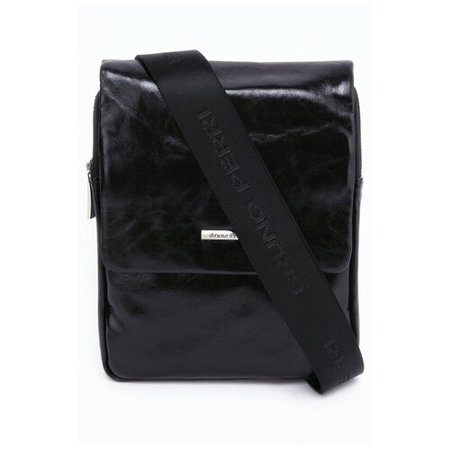 фото Мужская кожаная сумка bruno perri 65032-1/1 черный