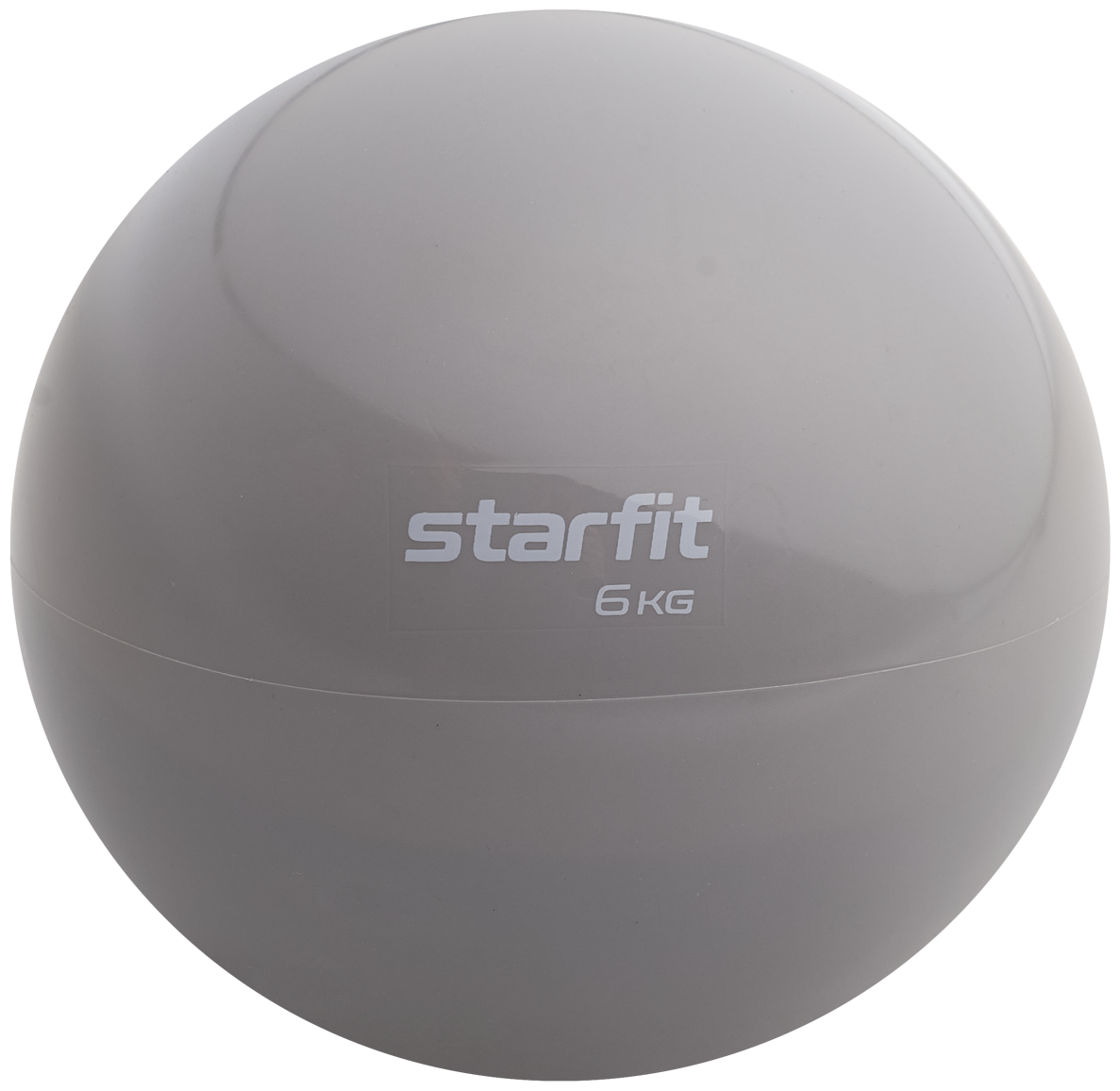 Медбол Starfit GB-703 6 кг, тепло-серый пастель