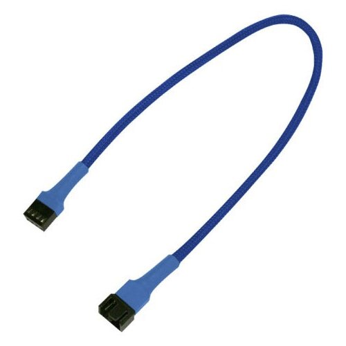 Аксессуар Удлинитель Nanoxia 4-pin PWM 30cm Blue NXPWV30B аксессуар удлинитель nanoxia 8 pin eps 30cm blue nx8pv3eb