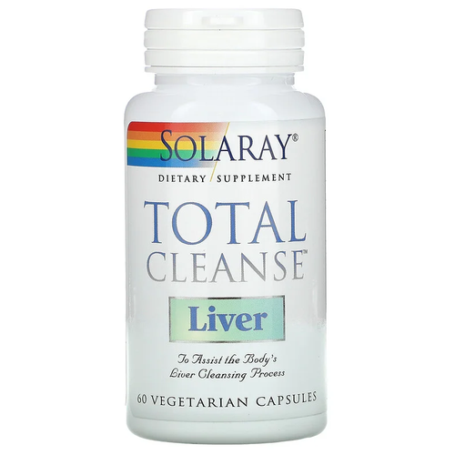 Solaray Total Cleanse Liver (для очистки печени) 60 вег. капсул