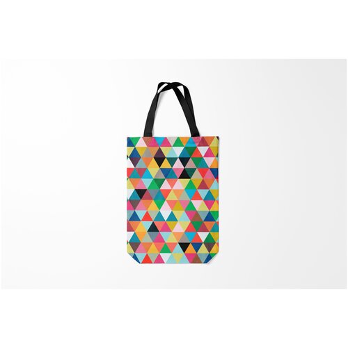 фото Сумка-шоппер / 31х42 см / девушкам / прикольные хипстерский паттерн burnettie