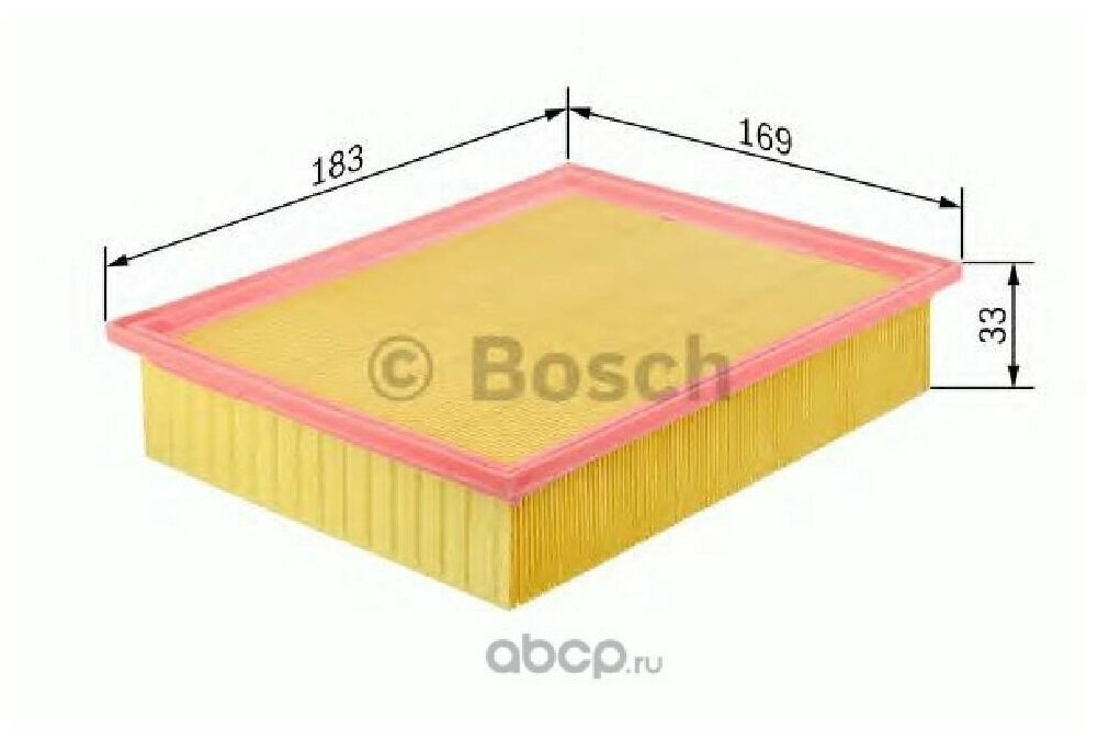 Воздушный фильтр Bosch - фото №14
