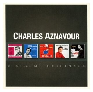 Компакт-диск Charles Aznavour - 5 Albums Originaux (5cd) .