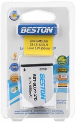 Аккумулятор BESTON для фотоаппаратов SAMSUNG BST-SB-L1137(D)-H, 3.7 В, 950 мАч