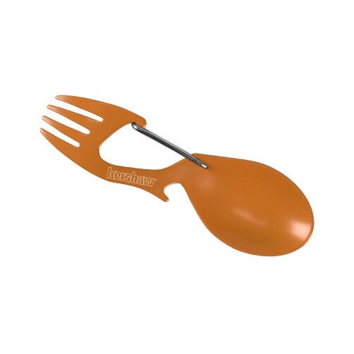 Вилка - ложка Kershaw Ration Fork & Spoon Tool (Sunset Orange) модель 1140OR folding knife golf divot tool repair fork marker pitch cleaner groove remover pitchfork switchblade ball