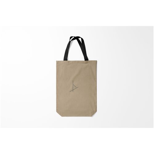 фото Сумка-шоппер / 31х42 см / популярные иллюстрации / другие геометрия burnettie