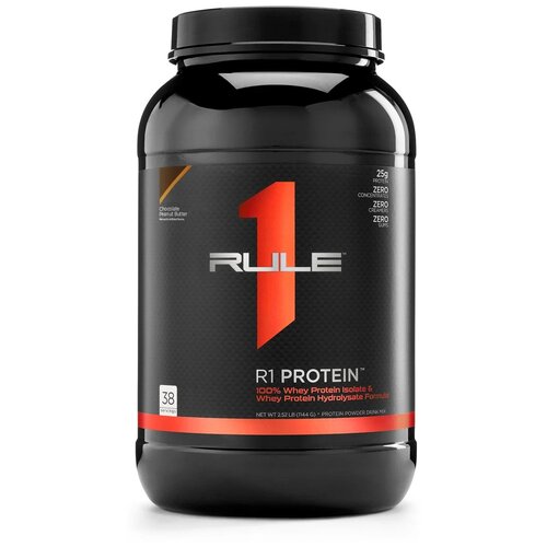 Протеин Rule 1 Protein, 1080 гр., шоколад-арахис