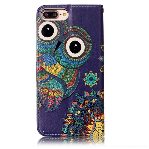 фото Чехол-книжка mypads для iphone 6 plus/ 6s plus 5.5 с мульти-подставкой застежкой и визитницей тематика сова