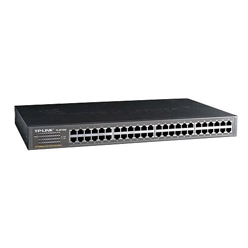 Коммутатор TP-Link TL-SF1048 48-port 10/100M 1U 19-inch rack-mountable steel case коммутатор tp link tl sg3452x управляемый количество портов 48x1 гбит с tl sg3452x