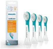 Набор насадок Philips Sonicare For Kids HX6034/33 для ирригатора и звуковой щетки, белый/голубой, 4 шт.