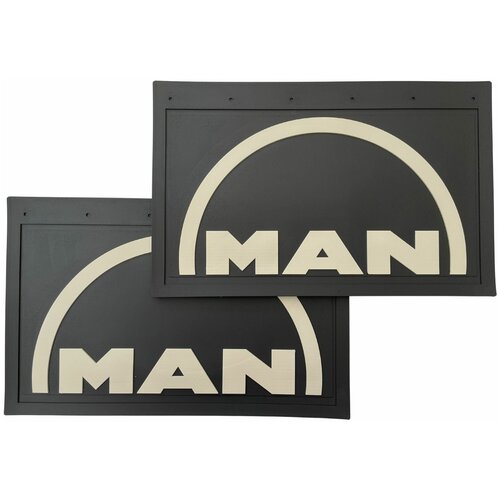 Брызговики на грузовик MAN прицеп задние 520х320 дуга