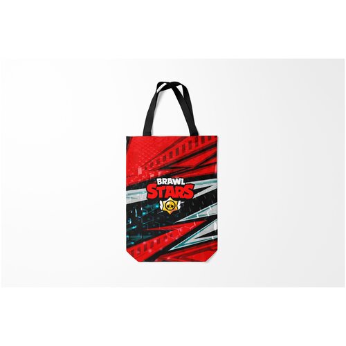 фото Сумка-шоппер / 31х42 см / геймерам / brawl stars burnettie