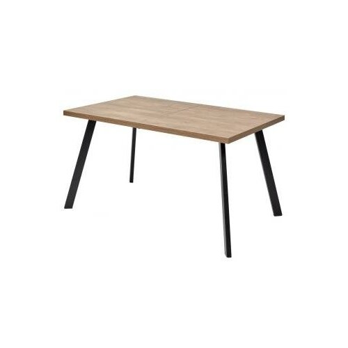 Стол обеденный для кухни ARABESCO-M Прямоугольный Раскладной, ЛДСП, Дуб