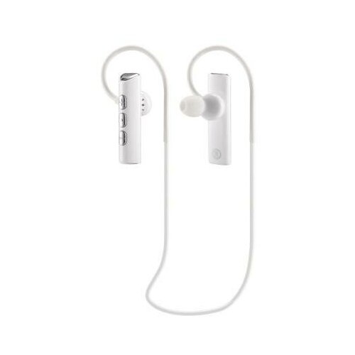 Гарнитура вкладыши Digma BT-01 белый беспроводные bluetooth крепление за ухом 217000₽