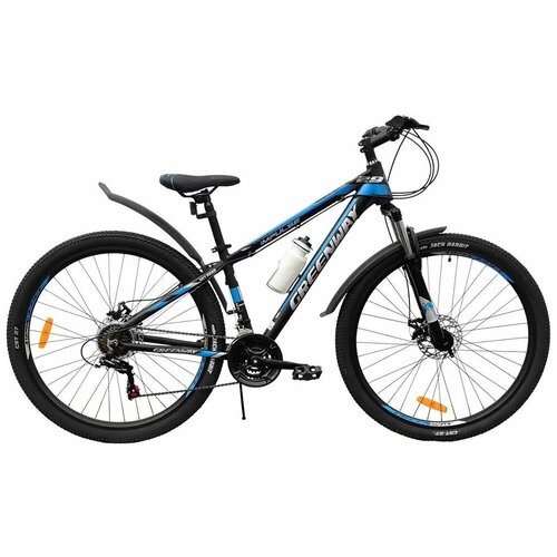 фото Велосипед greenway impulse 26'' р.17 черный/синий