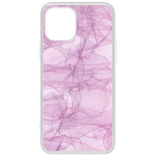 Чехол-накладка Krutoff Clear Case Абстракт 4 для iPhone 12/12 Pro чехол накладка krutoff clear case лиса для iphone 12 12 pro