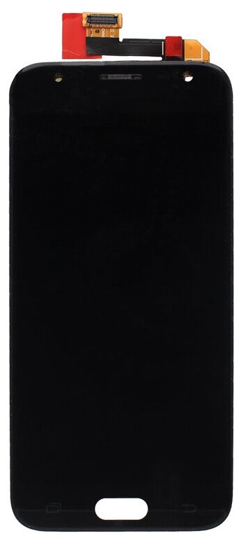 Экран (дисплей) для Samsung J330F Galaxy J3 (2017) в сборе с тачскрином (черный) (AMOLED)