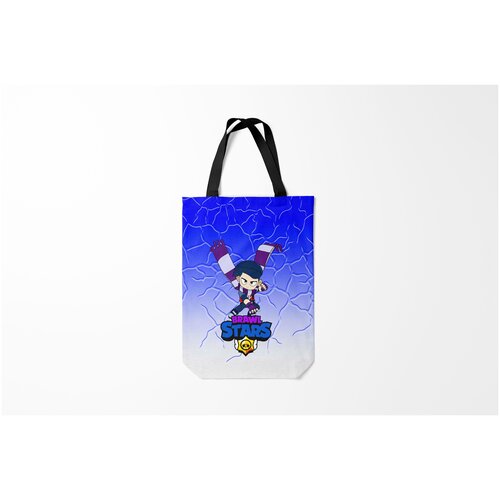 фото Сумка-шоппер / 31х42 см / геймерам / brawl stars stars/эдгар burnettie