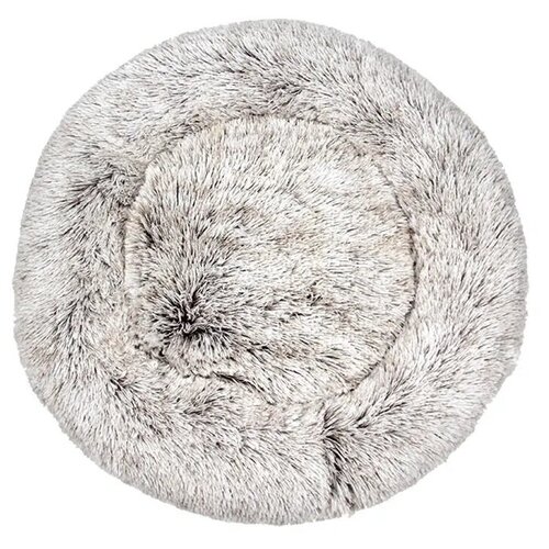 Мягкая плюшевая лежанка для кошек и собак, диаметр 40см