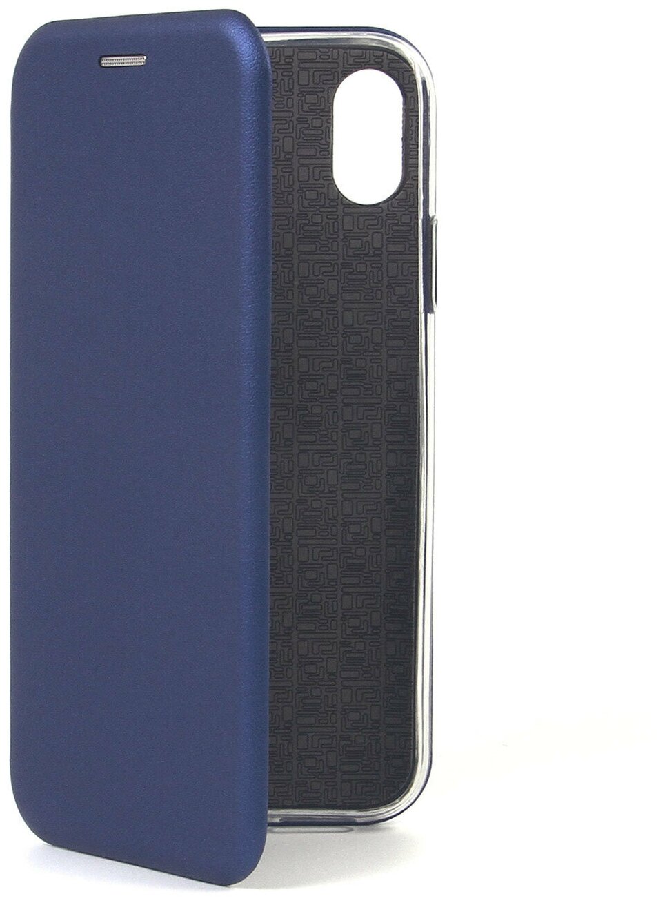 Чехол-книжка для iPhone XR, синий