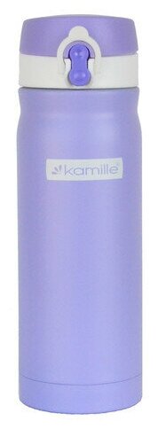 Термос-бутылка Kamille 500мл (фиолетовый)