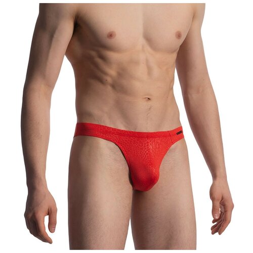 фото Трусы-брифы "red 1907 brazilbrief - red" / olaf benz / красный / размер s
