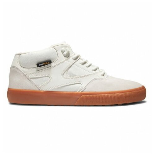 фото Зимние кожаные кеды kalis, цвет белый, размер 41 dc