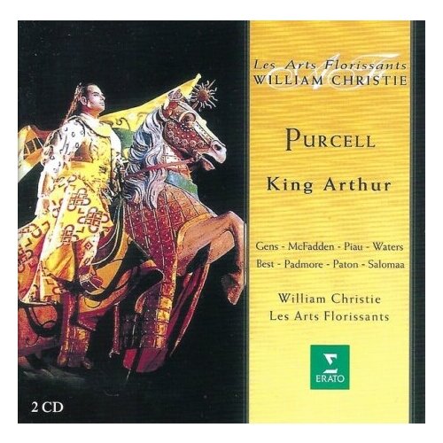 Компакт-Диски, ERATO, CHRISTIE, WILLIAM - King Arthur (2CD) purcell king arthur 2cd