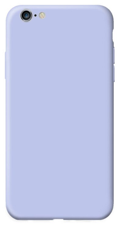 Чехол панель-накладка MyPads для iPhone 6 Plus/ 6S Plus ультра-тонкая полимерная из мягкого качественного силикона (фиолетовый)