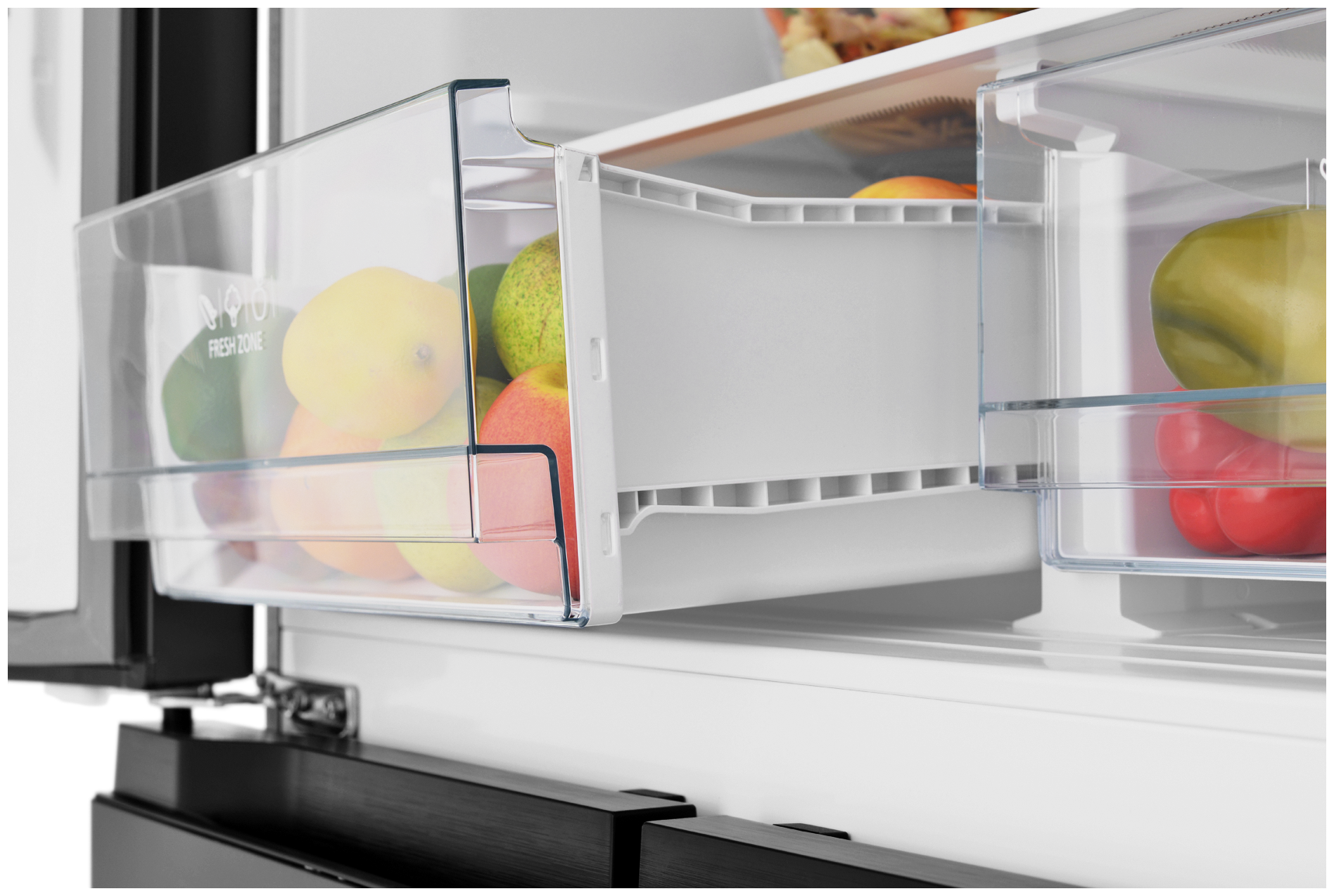 Многокамерный холодильник ZUGEL ZRCD430B черный - фотография № 5