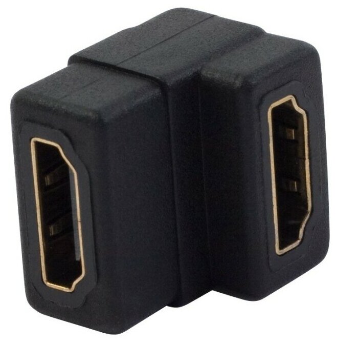 Адаптер аудио-видео Behpex HDMI (f)/HDMI (f) черный