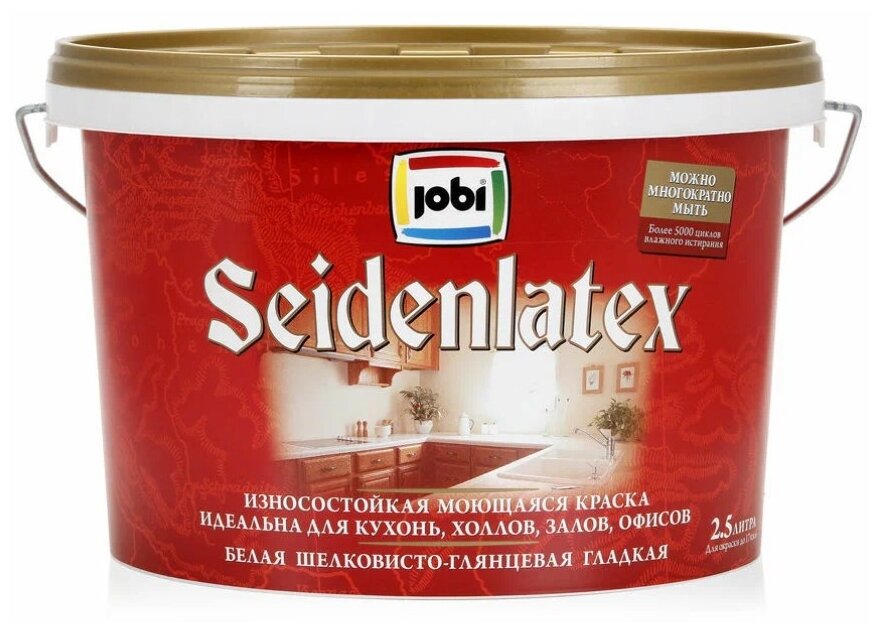 Краска латексная Jobi Seidenlatex