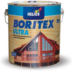 Helios BORITEX ULTRA/Боритекс Утра Пропитка по дереву 0,75л тик