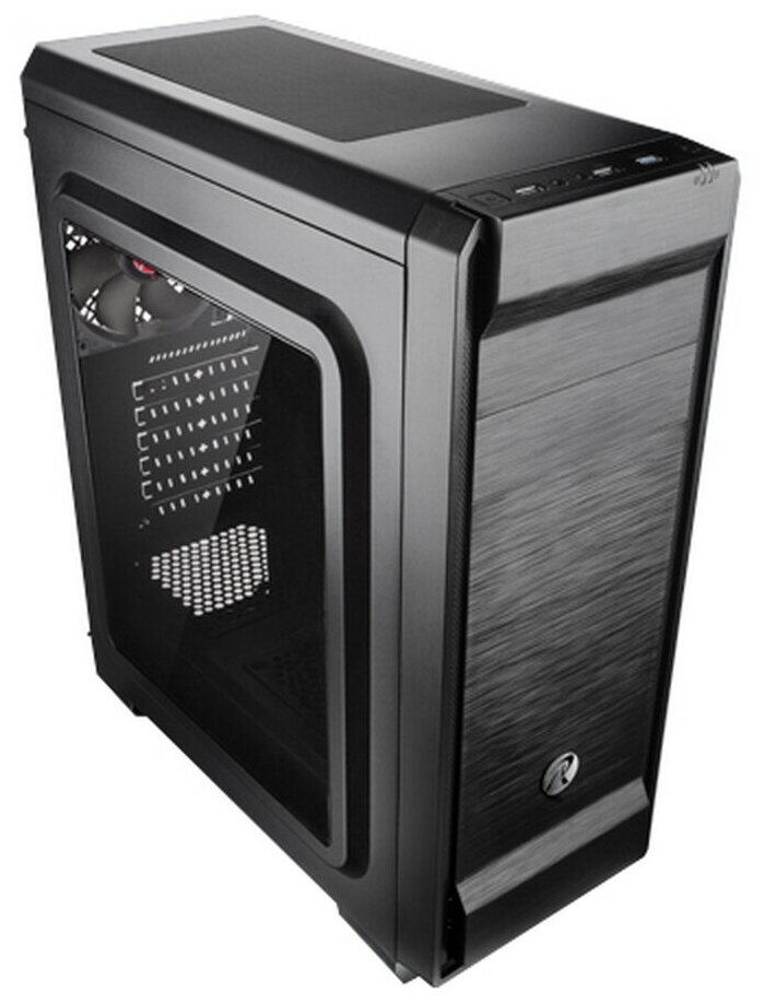 Корпус компьютертный Raijintek ARCADIA II 0R20B00093, black, ATX/MICRO ATX/ITX