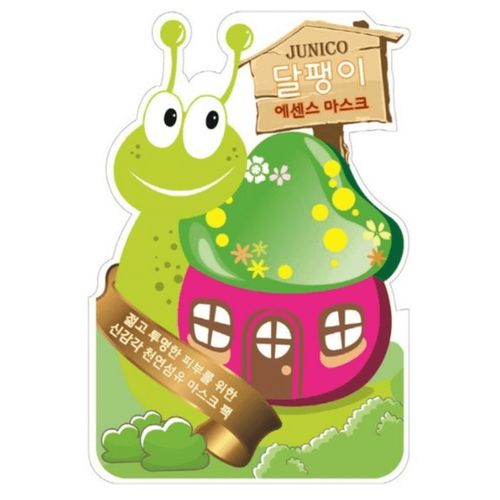 Тканевая маска с муцином улитки MJ Care JUNICO Snail Essence Mask