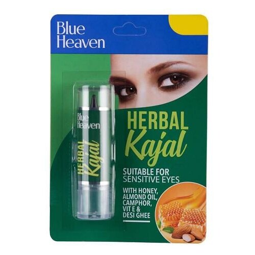 Карандаш для глаз Каджал (Herbal Kajal, suitable for sensitive eyes), 3 г