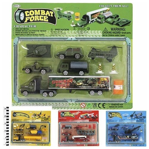 Набор машин металл 630/C/F/P в коробке LITTLE ANT