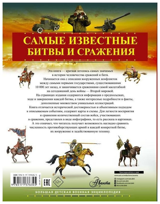 Ликсо В. В. Самые известные битвы и сражения. Большая детская военная энциклопедия