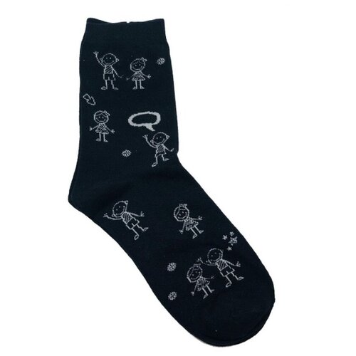 Носки 2beMan, размер 36-41, черный женские носки с 3d принтом красочные носки с рисунком пасхальных яиц модные милые забавные разноцветные носки
