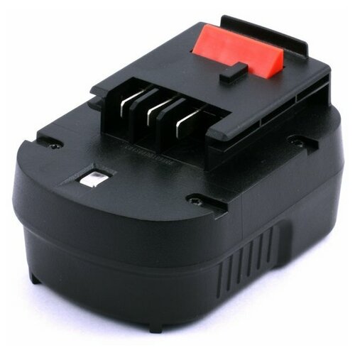 аккумулятор 9 6 v 1 5 ah ni cd для электроинструмента black Аккумулятор для Black & Decker A12, A1712, FS120B (1500mAh)