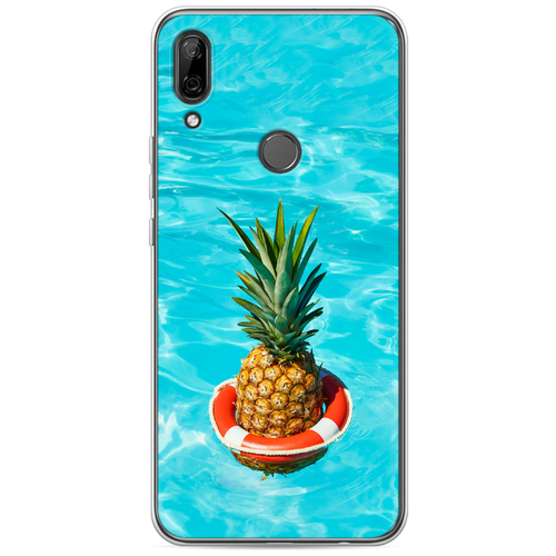 фото Силиконовый чехол ананас в бассейне на huawei p smart z / хуавей p smart z case place
